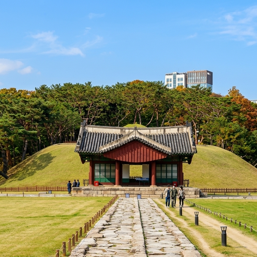 가을빛 따라 걷는 종묘 창덕궁 선정릉